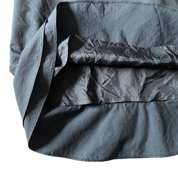 British India Black Skirt Ruffle Bottom Trumpet Style w/ Flounce Women's Size 9 - Picture 4 of 11